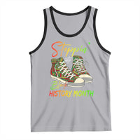 Stepping Into Black History Month Tank Top Sneakers