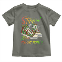 Stepping Into Black History Month Toddler T Shirt Sneakers