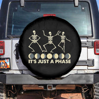 Dancing Skeleton Spare Tire Cover It's Just A Phase Moon Celestial Cycle Phases Of The Moon Astronomy