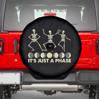 Dancing Skeleton Spare Tire Cover It's Just A Phase Moon Celestial Cycle Phases Of The Moon Astronomy