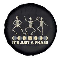 Dancing Skeleton Spare Tire Cover It's Just A Phase Moon Celestial Cycle Phases Of The Moon Astronomy