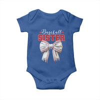 Baseball Sister Baby Onesie Soft Ball Game Day Dripping Ice Cream Coquette Bow