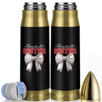Baseball Sister Bullet Tumbler Soft Ball Game Day Dripping Ice Cream Coquette Bow