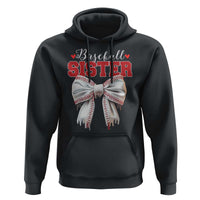 Baseball Sister Hoodie Soft Ball Game Day Dripping Ice Cream Coquette Bow