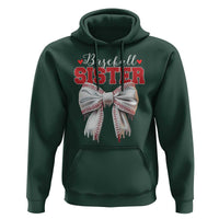 Baseball Sister Hoodie Soft Ball Game Day Dripping Ice Cream Coquette Bow