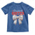Baseball Sister Toddler T Shirt Soft Ball Game Day Dripping Ice Cream Coquette Bow