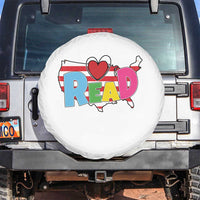 Read Lover America Map Spare Tire Cover National Reading Month Bookish Book Lovers