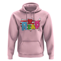 Read Lover America Map Hoodie National Reading Month Bookish Book Lovers