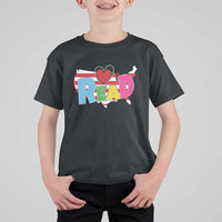 Read Lover America Map T Shirt For Kid National Reading Month Bookish Book Lovers