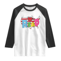 Read Lover America Map Raglan Shirt National Reading Month Bookish Book Lovers
