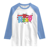 Read Lover America Map Raglan Shirt National Reading Month Bookish Book Lovers