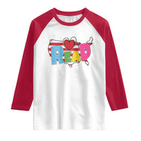 Read Lover America Map Raglan Shirt National Reading Month Bookish Book Lovers