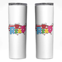 Read Lover America Map Skinny Tumbler National Reading Month Bookish Book Lovers