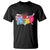 Read Lover America Map T Shirt National Reading Month Bookish Book Lovers