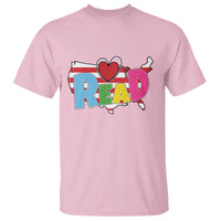 Read Lover America Map T Shirt National Reading Month Bookish Book Lovers