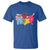 Read Lover America Map T Shirt National Reading Month Bookish Book Lovers