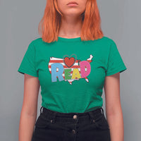 Read Lover America Map T Shirt For Women National Reading Month Bookish Book Lovers