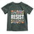 Floral Resist Toddler T Shirt Not My President Not My Voice Not My Values Not My Beliefs