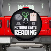 Nothing Beats Reading Spare Tire Cover Rock Paper Scissors Read Book Lovers