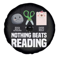 Nothing Beats Reading Spare Tire Cover Rock Paper Scissors Read Book Lovers
