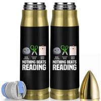 Nothing Beats Reading Bullet Tumbler Rock Paper Scissors Read Book Lovers