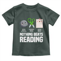 Nothing Beats Reading Toddler T Shirt Rock Paper Scissors Read Book Lovers
