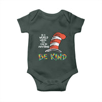 Autism Awareness Baby Onesie Why Fit In When You Were Born To Stand Out Cat In Hat