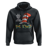 Autism Awareness Hoodie Why Fit In When You Were Born To Stand Out Cat In Hat