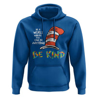 Autism Awareness Hoodie Why Fit In When You Were Born To Stand Out Cat In Hat