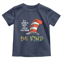 Autism Awareness Toddler T Shirt Why Fit In When You Were Born To Stand Out Cat In Hat
