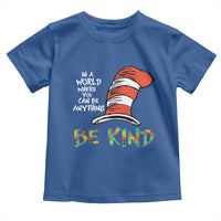 Autism Awareness Toddler T Shirt Why Fit In When You Were Born To Stand Out Cat In Hat