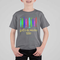Gulf of Mexico T Shirt For Kid Golfo de México 1550 Retro Tuna