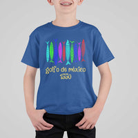 Gulf of Mexico T Shirt For Kid Golfo de México 1550 Retro Tuna
