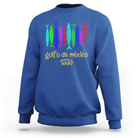 Gulf of Mexico Sweatshirt Golfo de México 1550 Retro Tuna