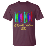 Gulf of Mexico T Shirt Golfo de México 1550 Retro Tuna