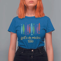 Gulf of Mexico T Shirt For Women Golfo de México 1550 Retro Tuna