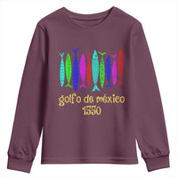 Gulf of Mexico Youth Sweatshirt Golfo de México 1550 Retro Tuna