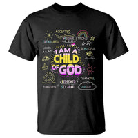 I Am A Child Of God T Shirt Retro Christian Jesus Faith