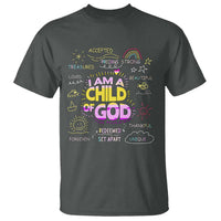 I Am A Child Of God T Shirt Retro Christian Jesus Faith