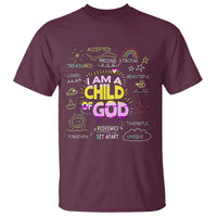 I Am A Child Of God T Shirt Retro Christian Jesus Faith