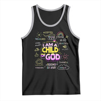 I Am A Child Of God Tank Top Retro Christian Jesus Faith