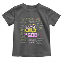 I Am A Child Of God Toddler T Shirt Retro Christian Jesus Faith