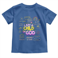 I Am A Child Of God Toddler T Shirt Retro Christian Jesus Faith