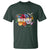 Resist Floral T Shirt Retro Botanical Graphic