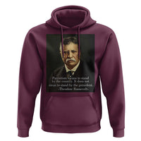 Theodore Teddy Roosevelt Patriotic Hoodie Patriotism Means To Stand By The Country