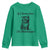Cute Cat St Patricks Day Youth Sweatshirt If I Shenan Once I'll Shenanigan