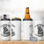 St Patricks Day Raccoon Meme 4 in 1 Can Cooler Tumbler If I Shenan Once I'll Shenanigan