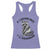 St Patricks Day Raccoon Meme Racerback Tank Top If I Shenan Once I'll Shenanigan