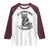 St Patricks Day Raccoon Meme Raglan Shirt If I Shenan Once I'll Shenanigan