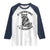 St Patricks Day Raccoon Meme Raglan Shirt If I Shenan Once I'll Shenanigan